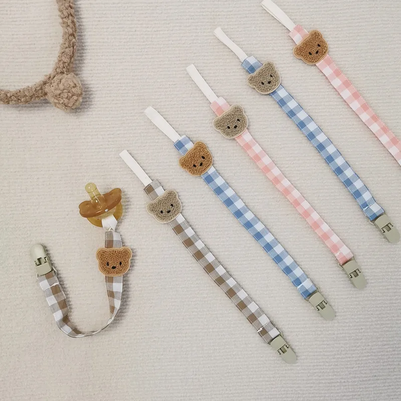 

Baby Pacifier Chain Clip Ins Korean Cute Cartoon Pacifier Nipple Clip for Toddler Baby Boy Girl Anti-chain Drop Baby Accessories