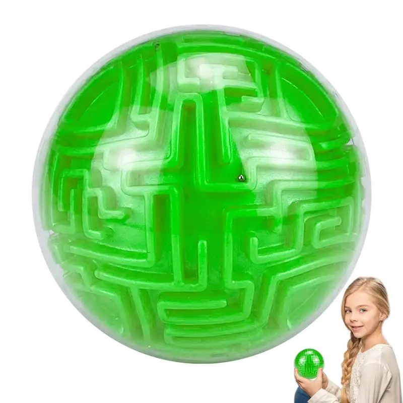 

3D лабиринт-шар, головоломка для мозга, настольная игра и тренировочная игрушка, лабиринт-шар, головоломка, подарок для детей и взрослых, жесткий