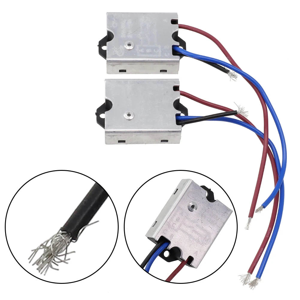 

2 Pcs Soft Start Switch Module 24A 125/250V 5E4 50/60HZ For Maschinen Electric Equipment Machine Power Tools Accessories