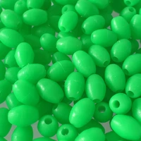 100pcs luminous beads 34mm68mm812mm fishing space beans round float balls light glowing for outdoor fishing tool parts set