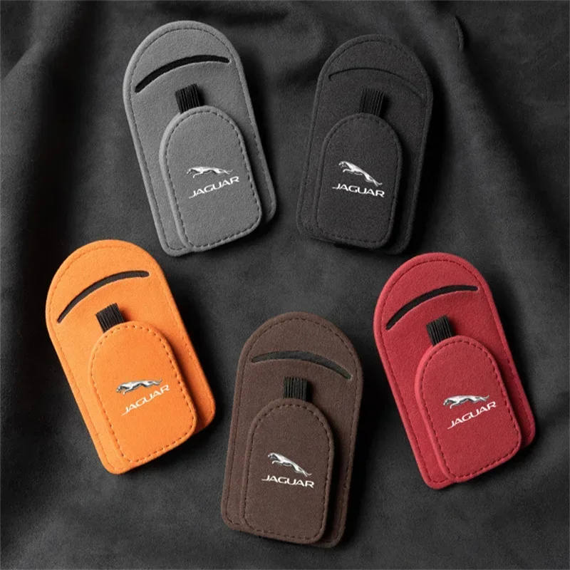 Автомобильный солнцезащитный козырек для хранения зажим очков Jaguar XF XJ XJS XK XKR XE