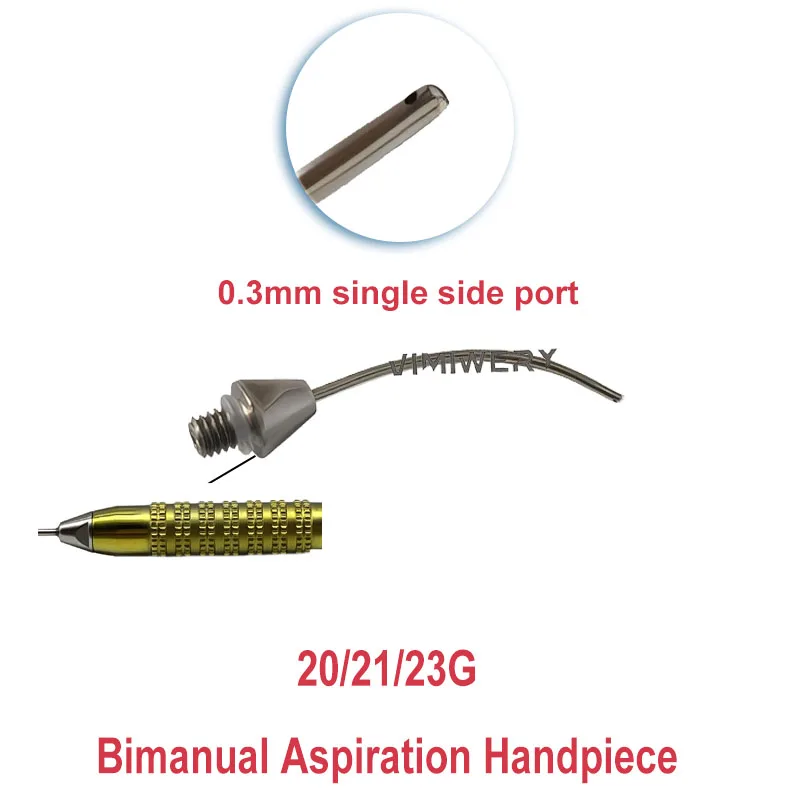 

Ирригационная аспирация, офтальмологическая ручка для сосания, наконечник I/A, наконечник для инъекционной ручки, бименевная офтальмология