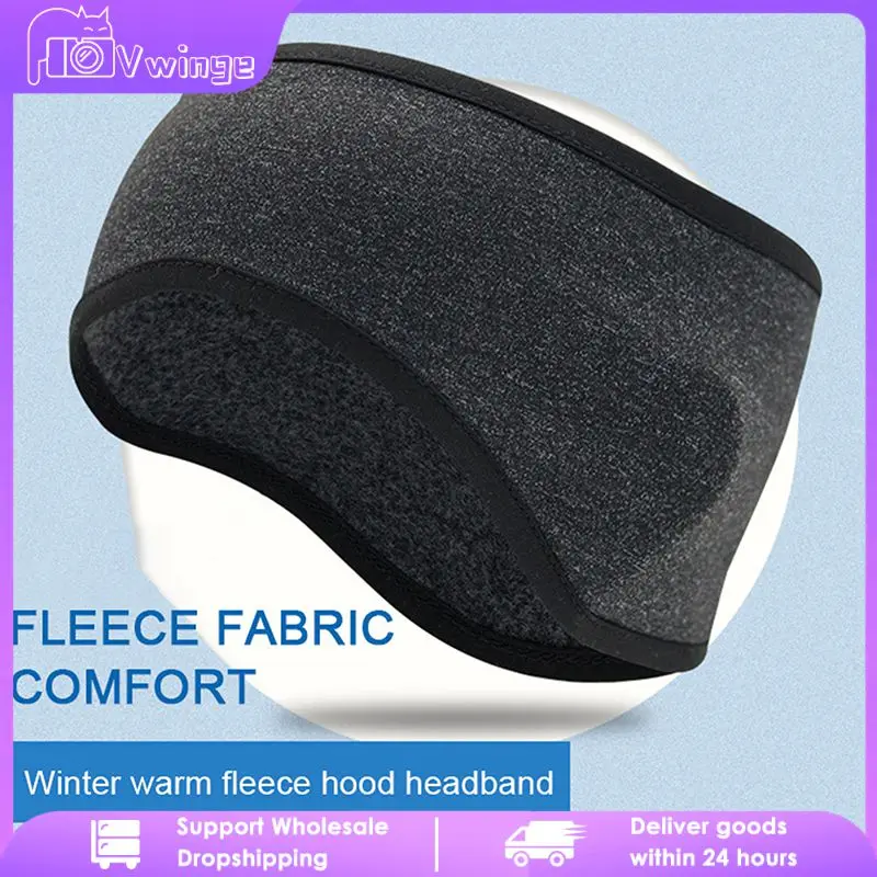 

Стильный обогреватель для ушей, удобный зимний флисовый головной платок для бега, ветрозащитный флисовый головной убор