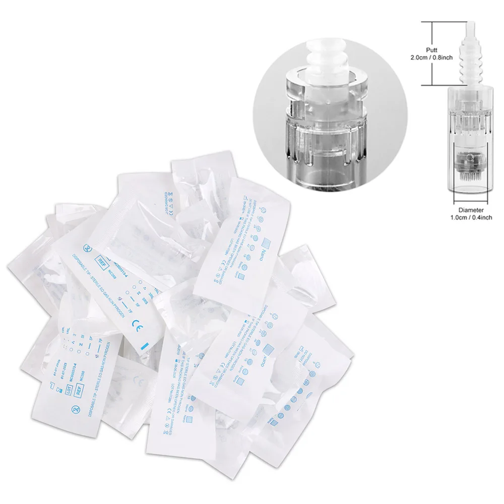 

Derma Pen 30pcs Bayonet Dermapen Cartridges Professional Facial Dermapen Mesotherapy Needle Derma Pen Microneedling Microneedle