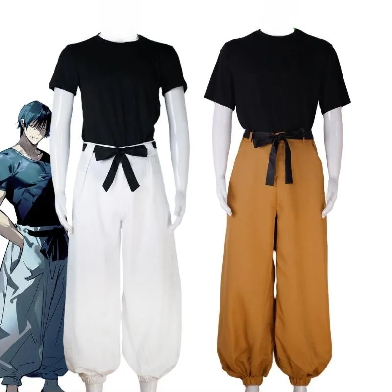 Костюм для косплея джутсу касин тоцзи фушигуро аниме Косплей Униформа топ брюки