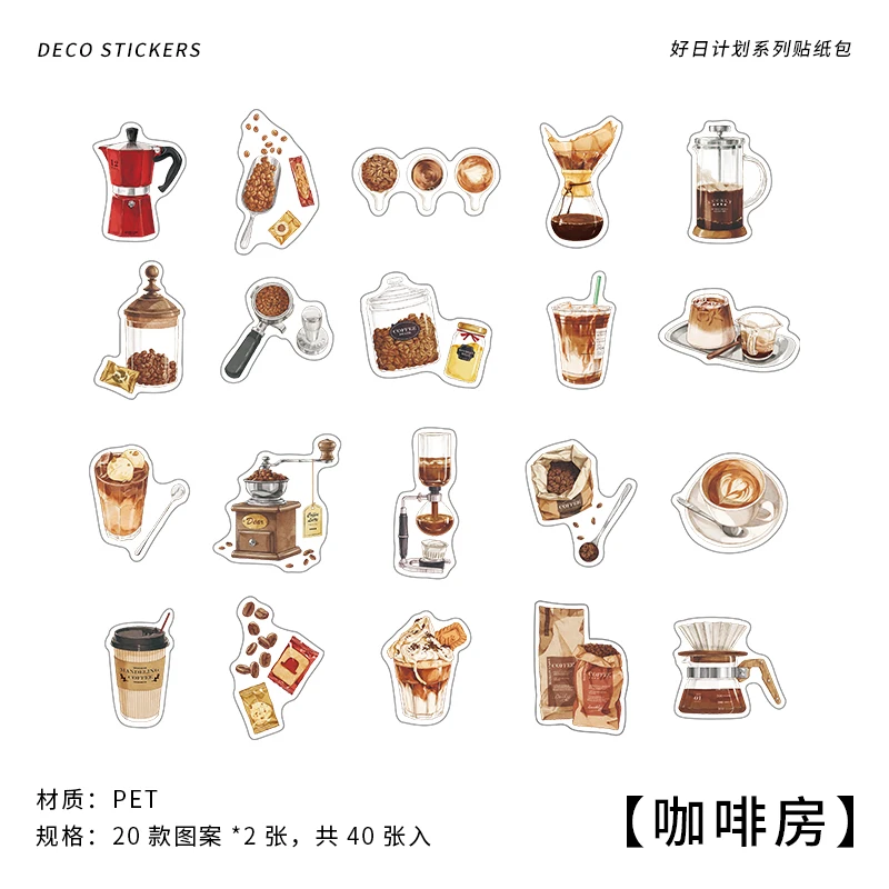 Mr.Paper 4 вида конструкций набор наклеек для домашних животных серии Good Day Plan DIY