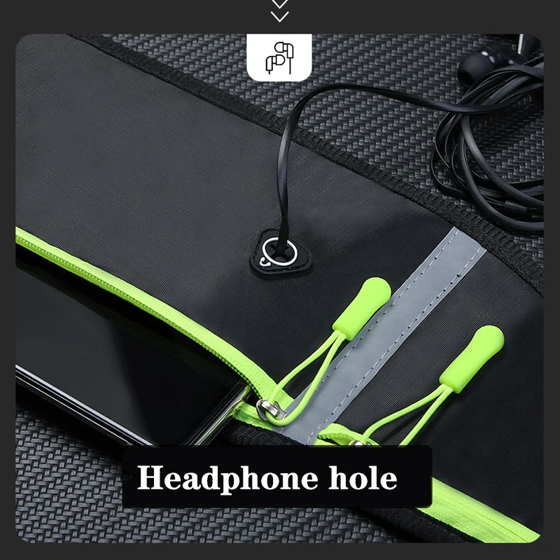 Sports Invisible Bodypack Men's and Women's Running Mobile Phone Bag Outdoor Waterproof Multi-function Fashion New Mini Hip Sack