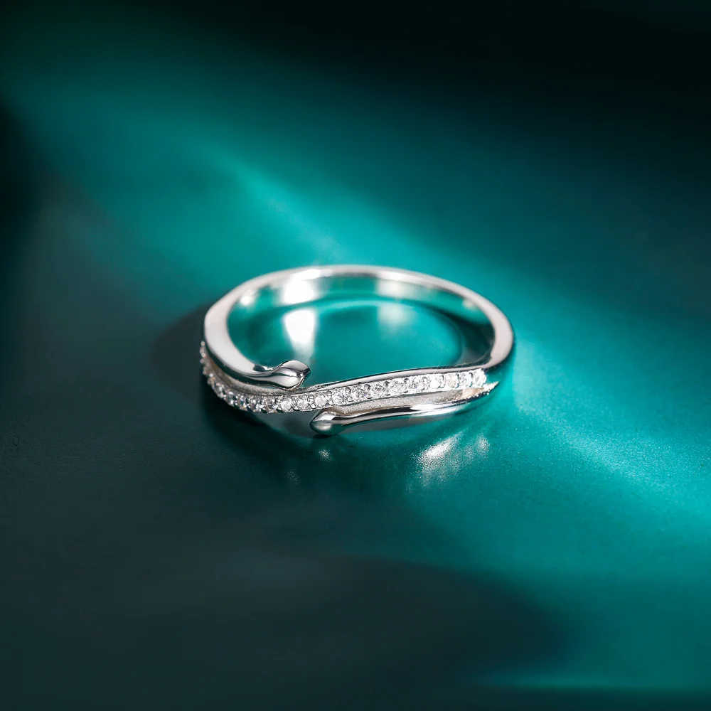 Оптовая продажа кольца из стерлингового серебра S925 пробы для женщин кольцо на