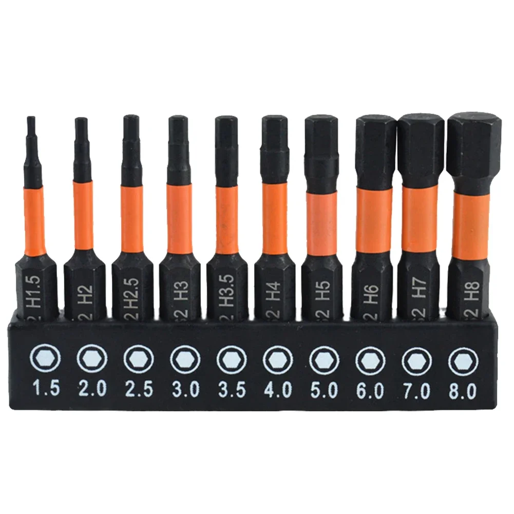 

10/20 шт., ударный шестигранный ключ, набор сверл 1/4 дюйма, отвертка S2, стальной магнитный удлинитель винта, адаптер, инструменты для ремонта