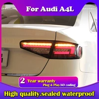 new tail lamp for a4 b9 led 2013 2016 tail light a4 rear fog brake turn signal automotive accessories