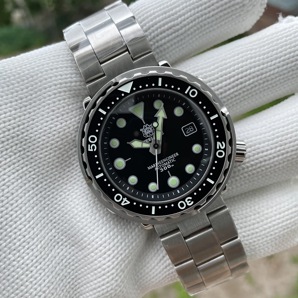 

NEW Tuna Mechanical Dive Watch SD1975 STEELDIVE NH35 Luxury Brand Super Luminous Ceramic Bezel 300M Waterproof 316L Wristwatches