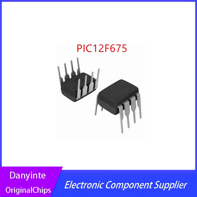 

NEW 10PCS/LOT PIC12F675-I/P PIC12F675 12F675 DIP-8 In Stock