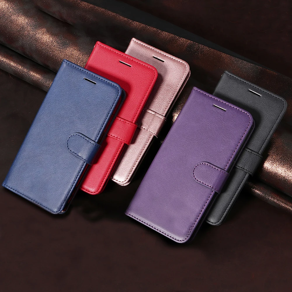 Leather Flip Wallet Case For Moto G31 G41 G51 G71 G22 G52 G60 G50 G30 G10 G9 Play G8 Power Lite E7 Plus E20 E30 G100 Phone Cover