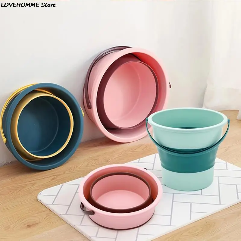 

Три цвета на выбор, Складная портативная ванна для ног, бочка для массажа, простая Бытовая емкость для хранения ног