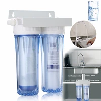 10 dual reverse osmosis faucet tap water filter health thickened two stage water purifier cartridge home kitchen