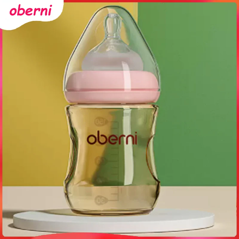 

Oberni newborn PPSU bottle 150ml Drinking milk, water, juice, to prevent flatulence Lightweight and anti-fall