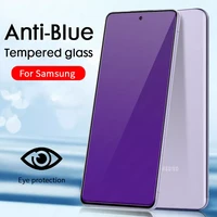 anti blue light tempered glass screen protector for samsung galaxy a72 a52 a32 a12 a31 a51 a71 a21s a10 a50 m21 m31 glass