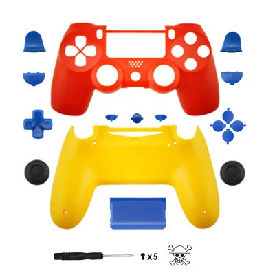

PS4 Slim Handle Creative Animation Color Matching Handle Shell Jdm-040 Handle Pitted Surface Replacement Cover Shell Maintenance