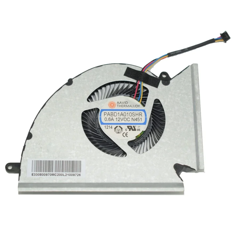 Новый охлаждающий вентилятор для процессора и графического MSI GE76 GP76 MS-17K3 MS-17K2