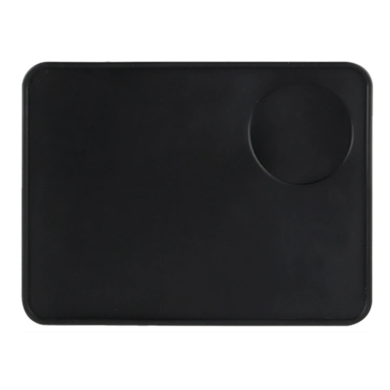 

Coffee Pressed Powder Pad,Espresso Latte Art Pen Tamper Holder Pad,Coffee Grind Soft Silicone Mat,Coffeeware
