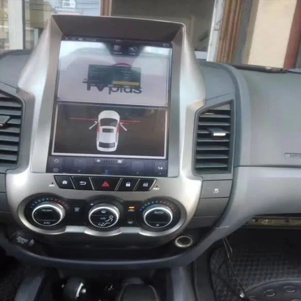 

12,3 дюймовый автомобильный GPS-навигатор для Ford Ranger/F250 2011-2016 12,3 "вертикальный экран Tesla Style Android Голосовое управление автомобильное радио