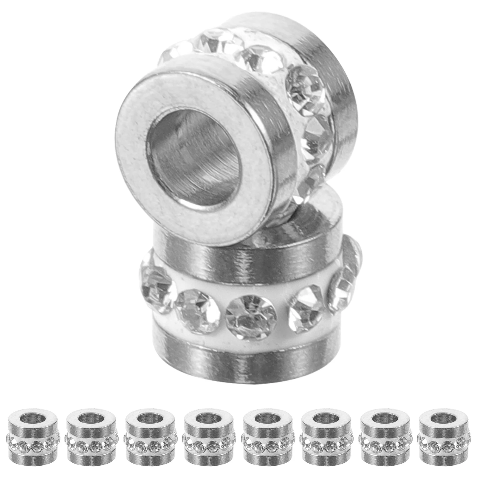 10 шт. маленькие бусины-разделители DIY ювелирные бусины шикарные изготовление