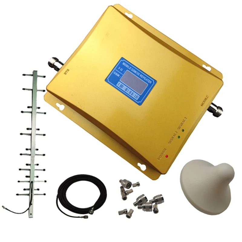 

Wireless 2g/3g/4g 900/2100mhz portable cell booster mobile network booster device for home