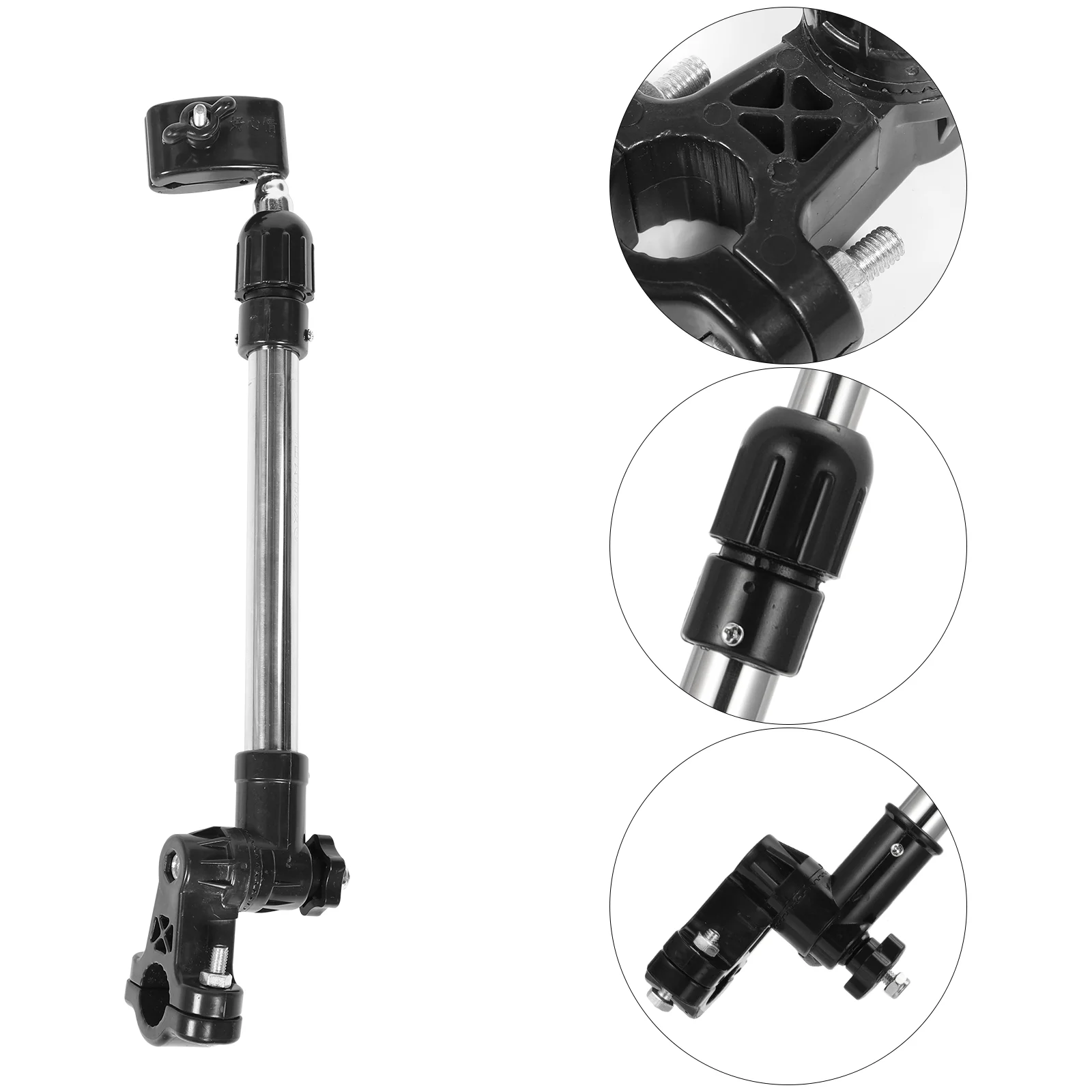 

Holder Adjustable Clamp Mount Stand for Bike Pram