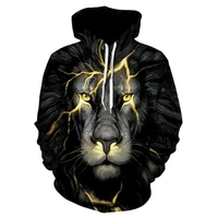 springfall 2022 men hoodies hip hop sweatshirt funny 3d tiger lion fashion brand hoodie men tracksuit unisex pullovers clothing