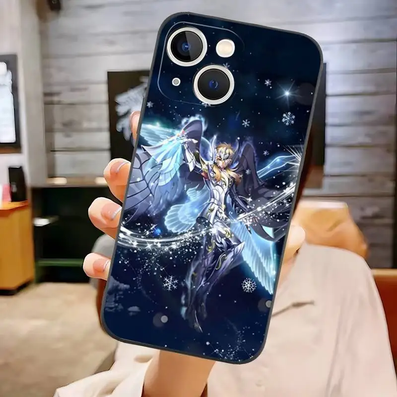 Bandai золотой чехол Saint Seiya для IPhone Apple 11 14 13 12 Pro Max Mini Xs X Xr 7 8 6 6s Plus Se 2020 |
