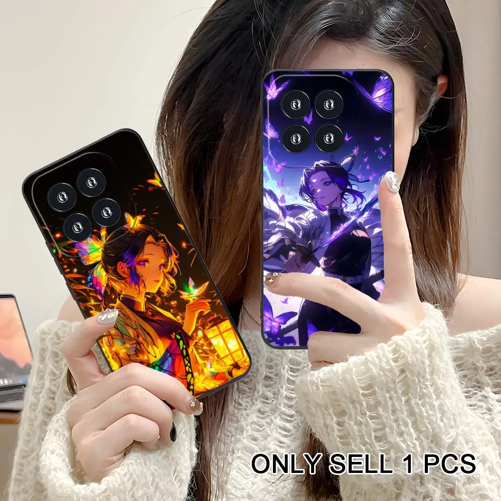 Фото Чехол для телефона Blade Extinction Shinobu для Xiaomi 15 14 13 12 Mi 11 T Ultra Lite Pro S X 5G, мягкий противоударный чехол из ТПУ №4