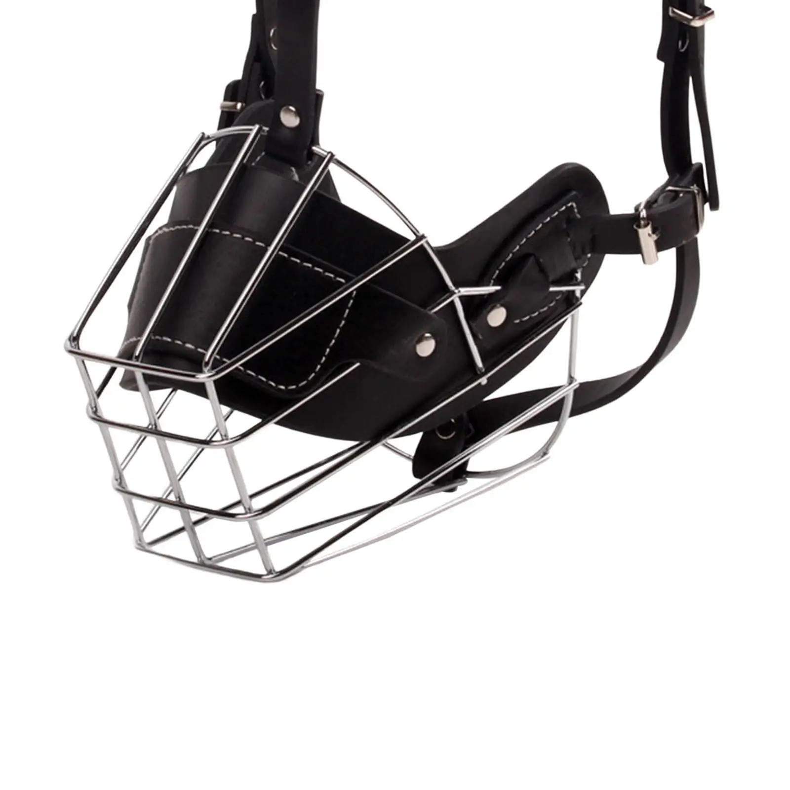 Pet Muzzle for Dog Adjustable Straps Cage Anti Bite Bark Mouth Cover Supplies