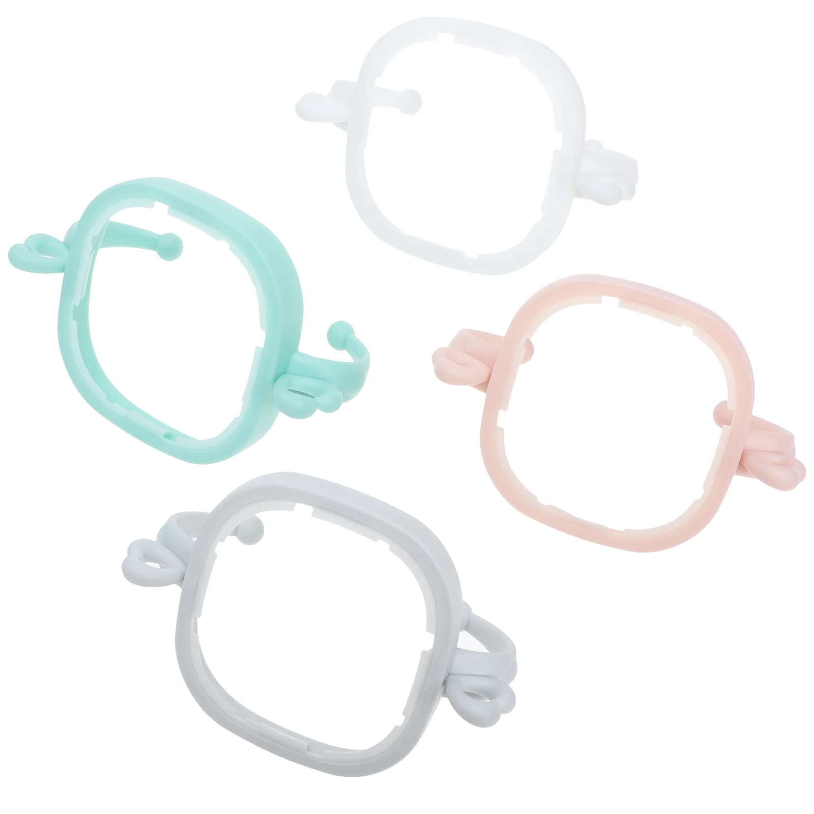 

4pcs Feeding Bottle Grip Handle for Baby Bottle Replacement Feeding Bottle Grip