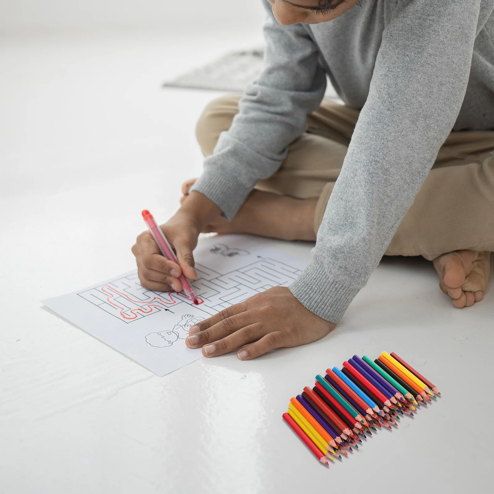 

6 комплектов многофункциональных мини-карандашей для раскрашивания, карандаши для рисования в детском саду, подарочные ручки для студентов