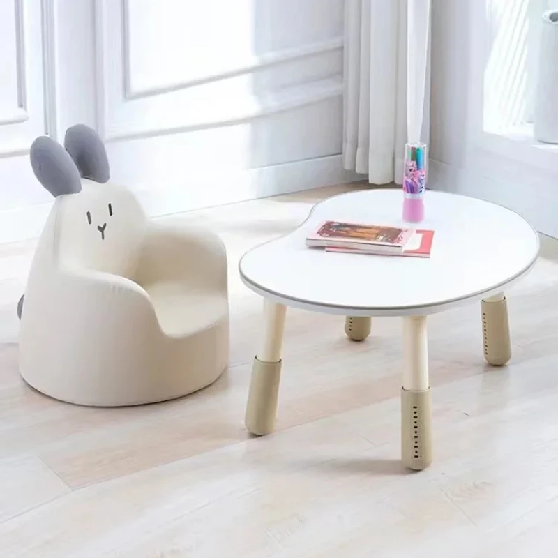 Стол детский в форме арахиса регулируемый столик для раннего обучения корейский