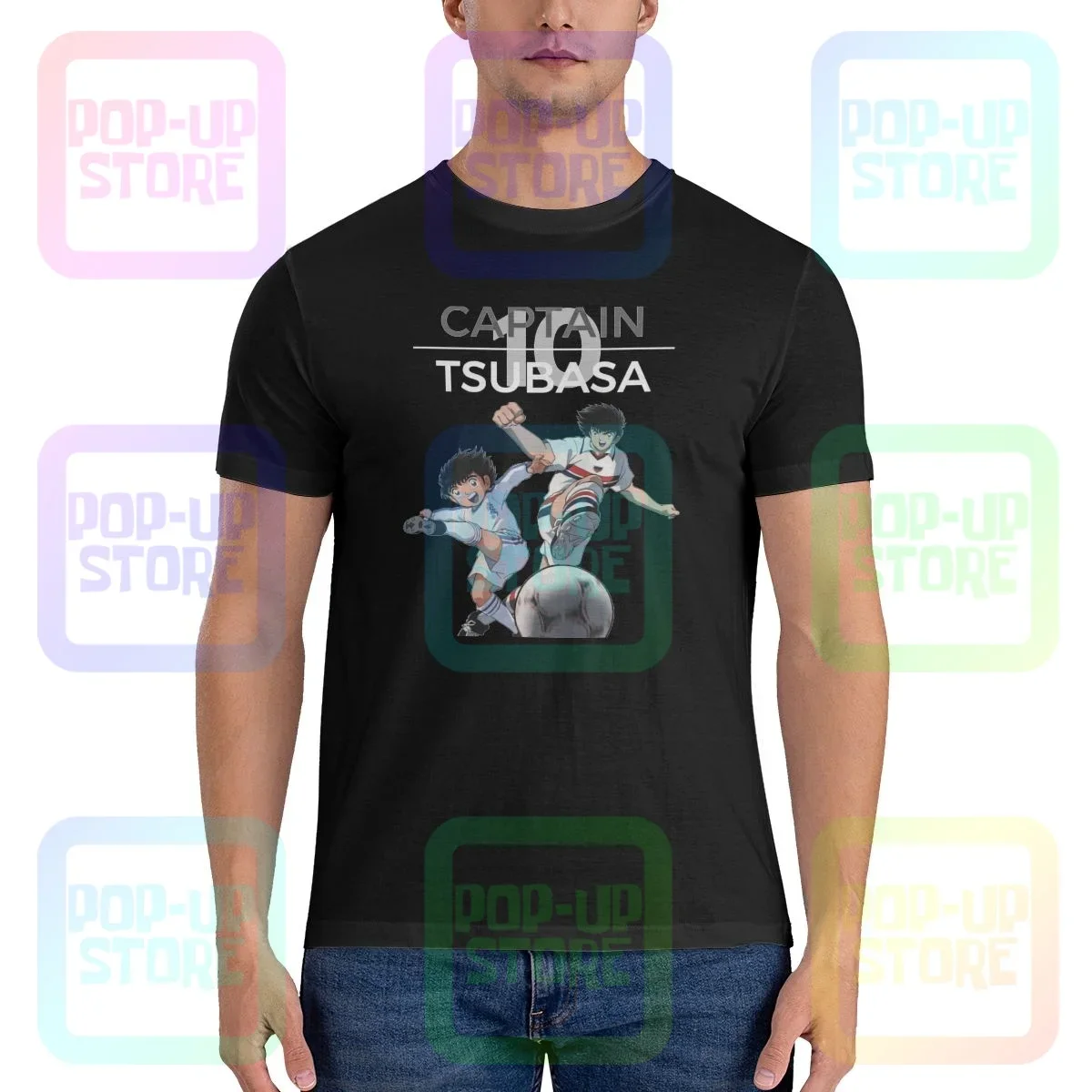 Футболка для кальцио Holly E Benji Captain Tsubasa Cartone Anni удобная футболка из редкого хлопка