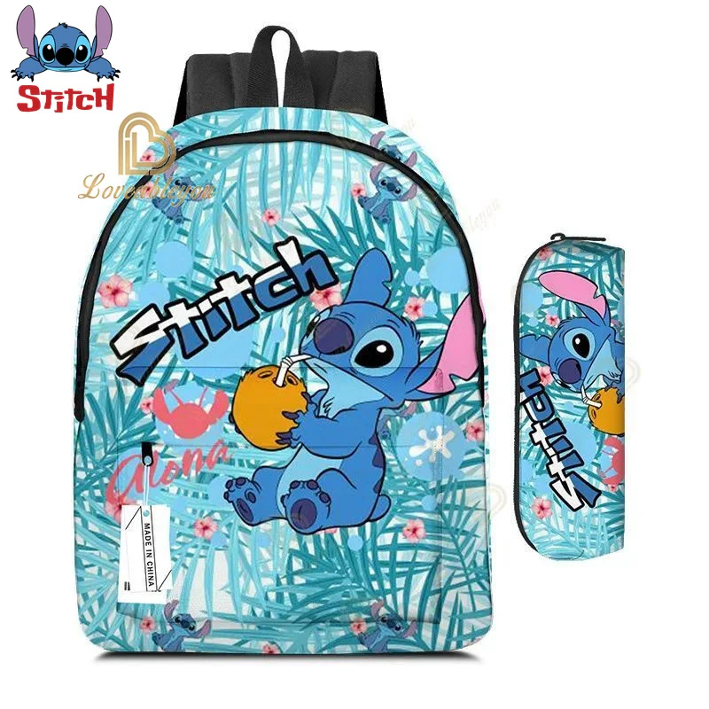 Рюкзаки с рисунком Лило и Ститч карандаш рюкзак для маленьких мальчиков