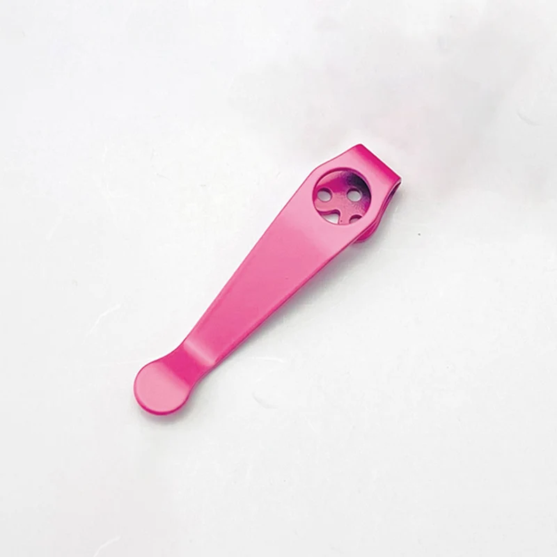 

Карманный зажим для ножей Spyderco из титанового сплава, синий