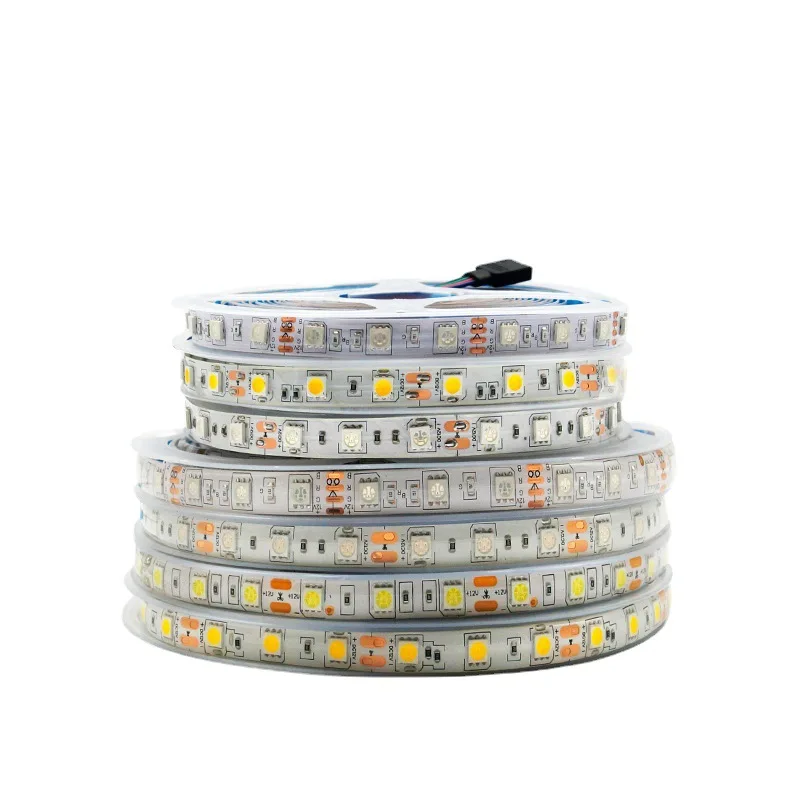 

DC12/24V LED Strip Light SMD 5050 60LEDs/M Home Lamp Strip RGB/White/Warm White Flexible Home Room Decoration Lamp Bar