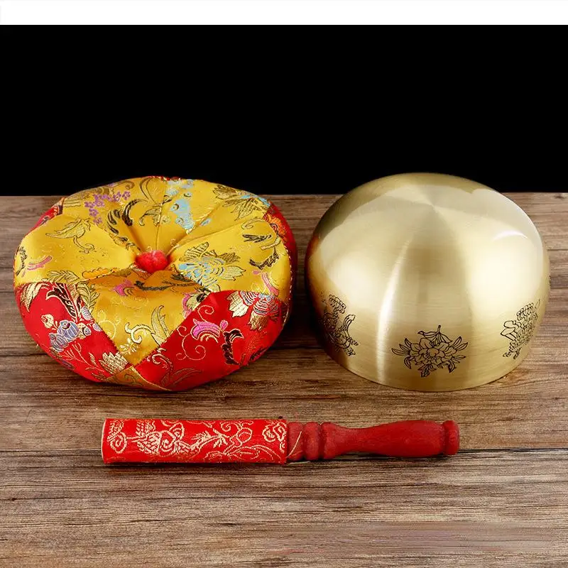 Латунная чаша Будды со звуком волшебное оружие для пения Йога медитация лечение