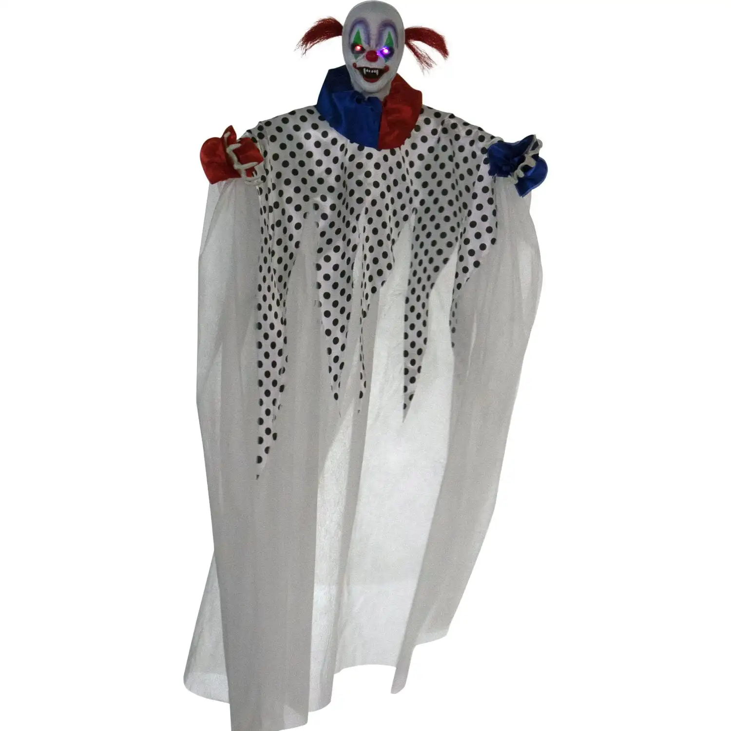 

Haunted Hill Farm Clown Animatronic with Lights and Sound