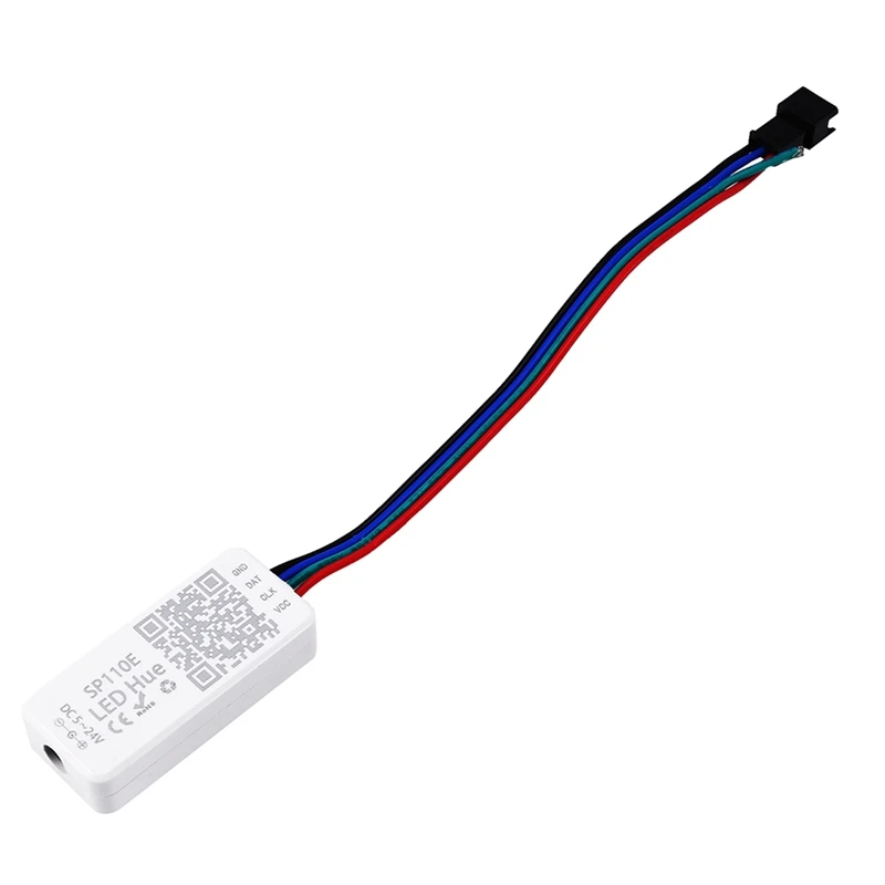 

4X WS2812B SK6812RGB SK6812RGBW Bluetooth SP110E Mini Controller, Support ALL LED Strip/Module Light/Panel/String