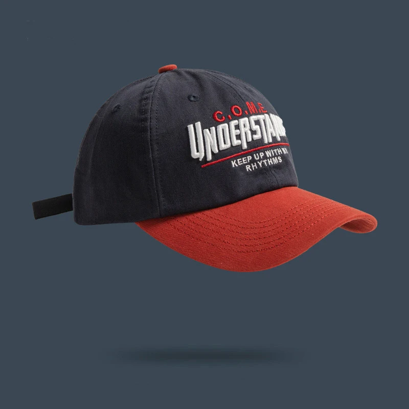 Мужская и женская спортивная шляпа с большой головкой вышивкой уличная