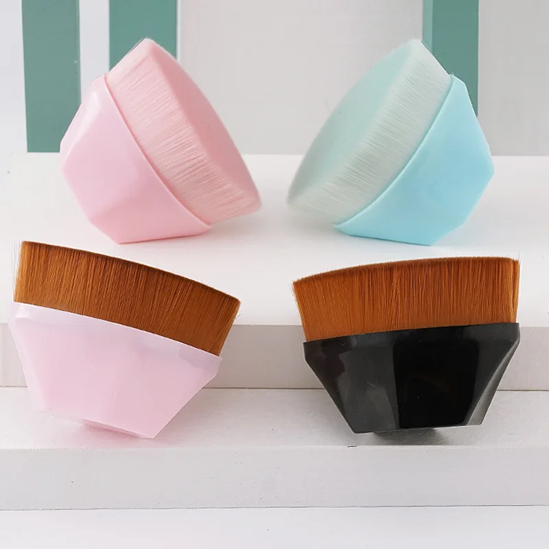 

No. 55 magic foundation brush traceless makeup brush soft hair single with storage box beauty tool