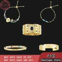 s925 new july sterling silver roman style niche girl design exquisite female bracelet temperament brand luxury jewelry