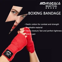 dracula 35 meters cotton boxing bandage muaythai hand protecter kickboxing judo karate sports handwraps boxing gloves equipment