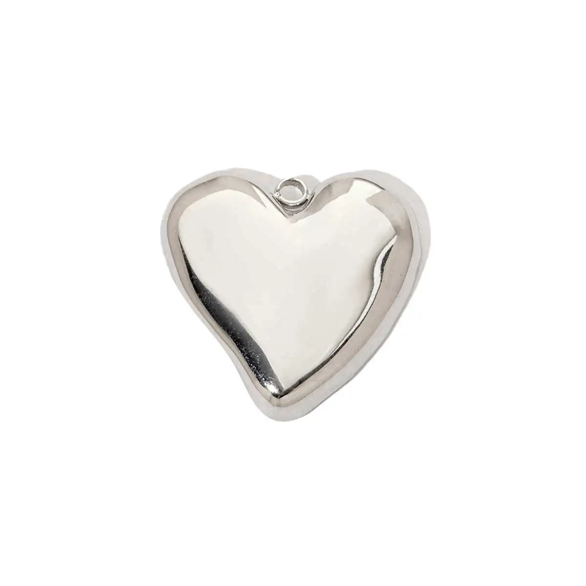 3 шт./лот подвески из нержавеющей стали с крестом в форме сердца и цветка для