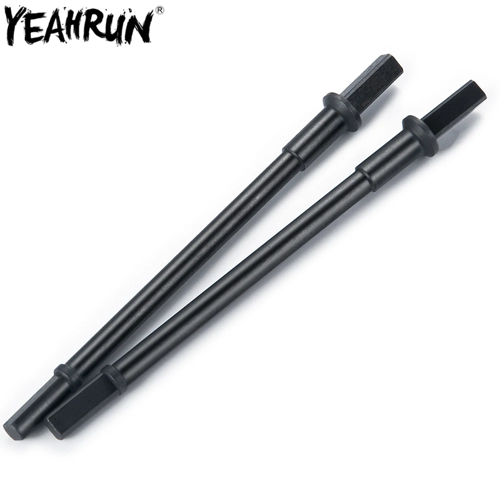

YEAHRUN 2 шт. металлический задний приводной вал трансмиссии CVD для 1/10 Axial SCX10 III AXI03006 Gladiator AXI03007 Wrangler RC Crawler