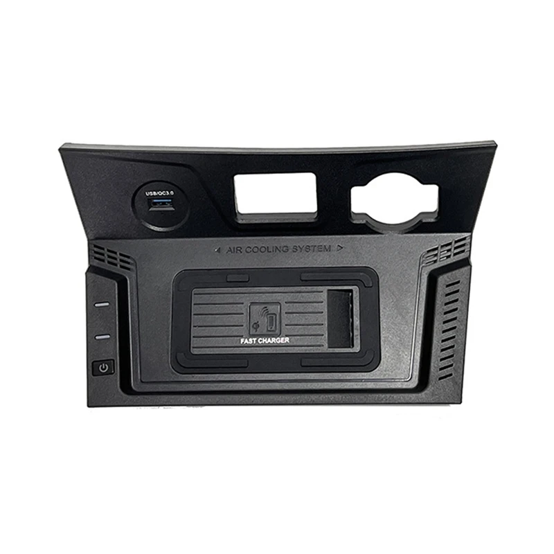 

Автомобильное беспроводное зарядное устройство QI, 15 Вт, быстрая зарядка, зарядное устройство для телефона, панель зарядки для Hyundai Tucson 2015-2018