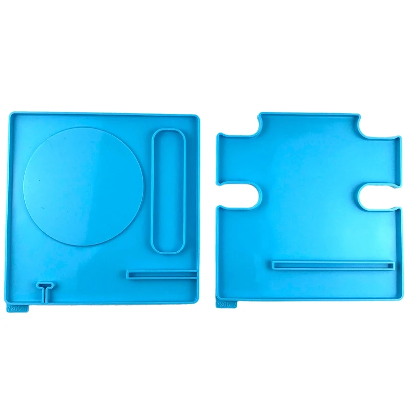 

N58F Silicone Phone Holder Mold for Phone Stand Christmas Craft Mold Phone Stand Charge Your Devices Meanwhile Can be Reused